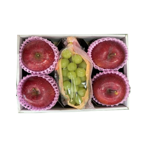 長野県産　シャインマスカットとサンふじの詰合せ