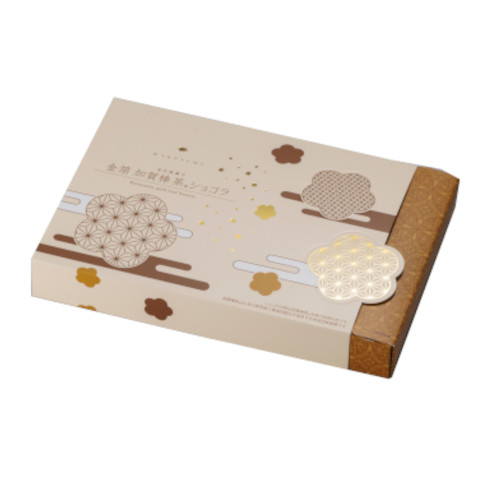 金沢箔菓子 金箔加賀棒茶ショコラ