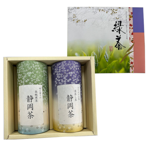 静岡のお茶詰合せ　（紙缶）セット