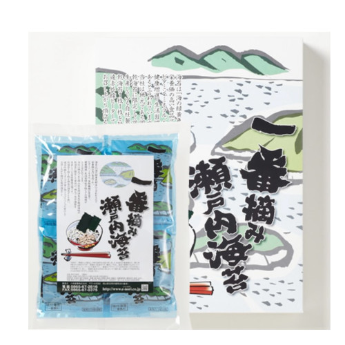 一番摘み　瀬戸内海苔（全型40枚分）