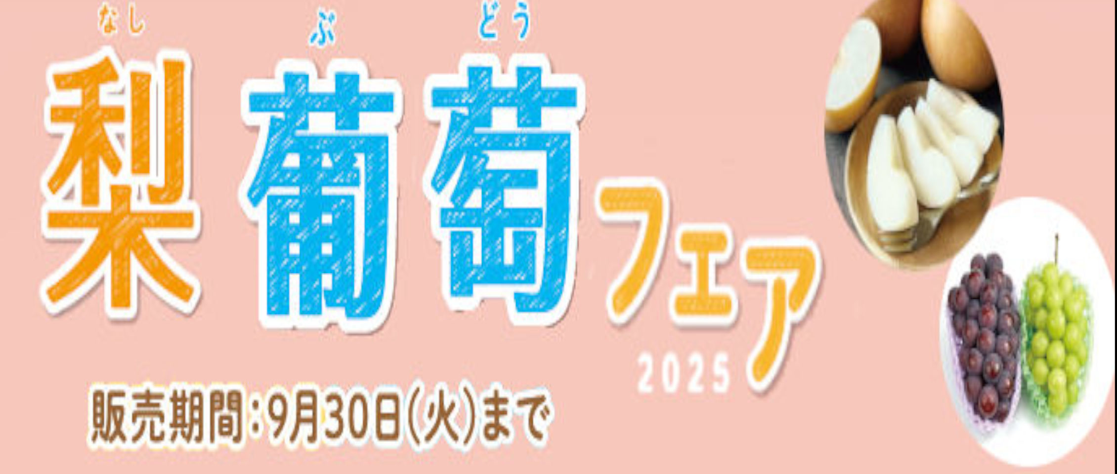 2025 梨・葡萄フェア
