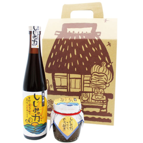 しじみの力としじみの力で炊いたのりの佃煮セット