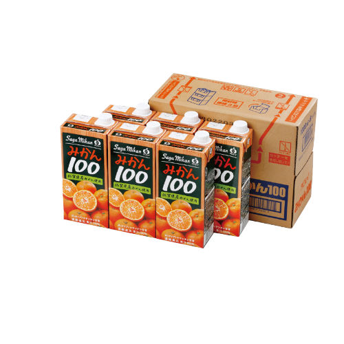 佐賀みかん100％たっぷりジュース