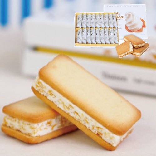 大山ソフトクリームサンドクッキー