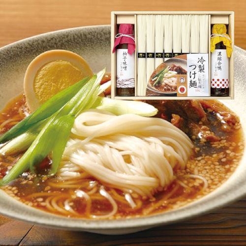 つけ麺つゆで食べる三輪素麵