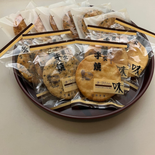 炭火焼きせんべい　4種詰合せ