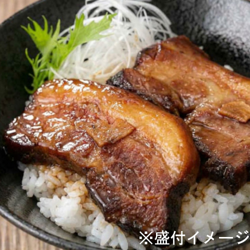 厚切り煮豚丼の具