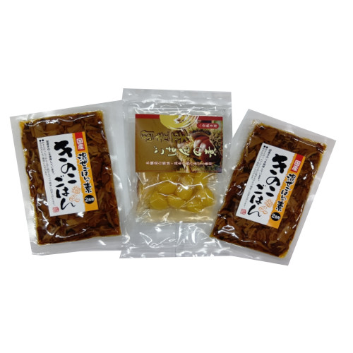 栗ごはんの素・きのこごはんセット